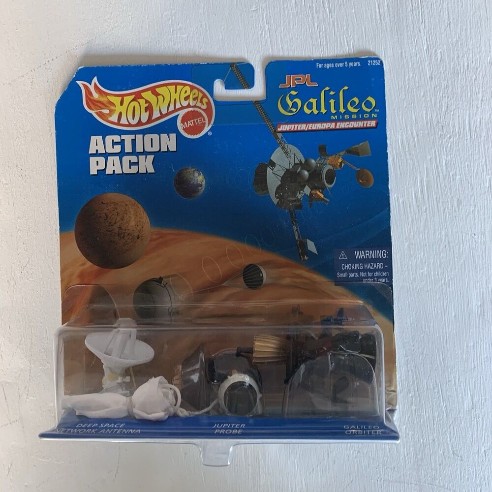 Hot Wheels Action Pack JPL Galileo Mission Jupiter Europa Encounter Rare 1997